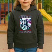United By Freedom And Independence Kids Hoodie thumb 3