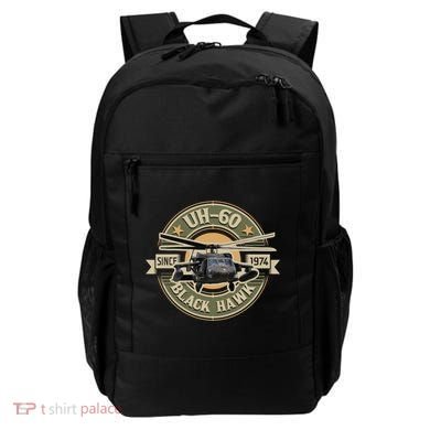 Uhgift60 Blackhawk Gift Assault Helicopter Pilot Aviation Gift Backpack