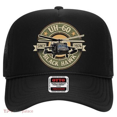 Uhgift60 Blackhawk Gift Assault Helicopter Pilot Aviation Gift Hat