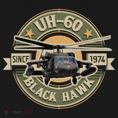 Uhgift60 Blackhawk Gift Assault Helicopter Pilot Aviation Gift Women's Crop Top Tee
