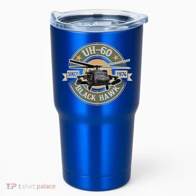 Uhgift60 Blackhawk Gift Assault Helicopter Pilot Aviation Gift Tumbler