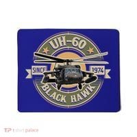 Uhgift60 Blackhawk Gift Assault Helicopter Pilot Aviation Gift Mousepad thumb 0