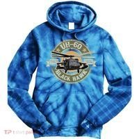 Uhgift60 Blackhawk Gift Assault Helicopter Pilot Aviation Gift Tie Dye Hoodie thumb 0