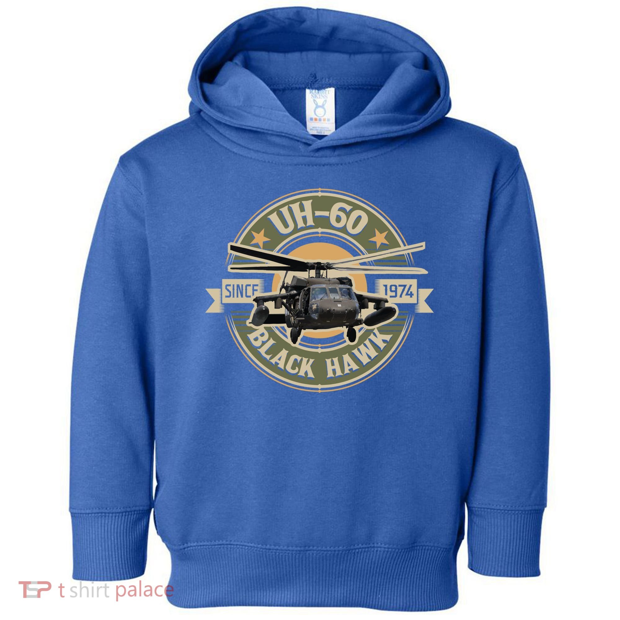 Uhgift60 Blackhawk Gift Assault Helicopter Pilot Aviation Gift Toddler Hoodie