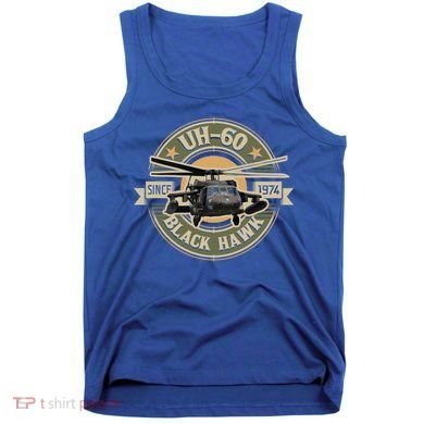 Uhgift60 Blackhawk Gift Assault Helicopter Pilot Aviation Gift Tank Top