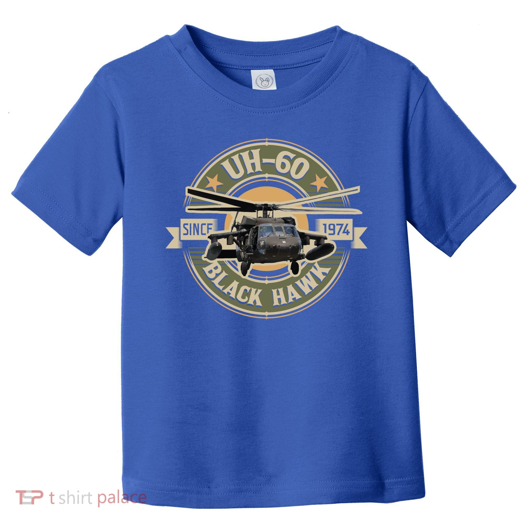 Uhgift60 Blackhawk Gift Assault Helicopter Pilot Aviation Gift Toddler T-Shirt