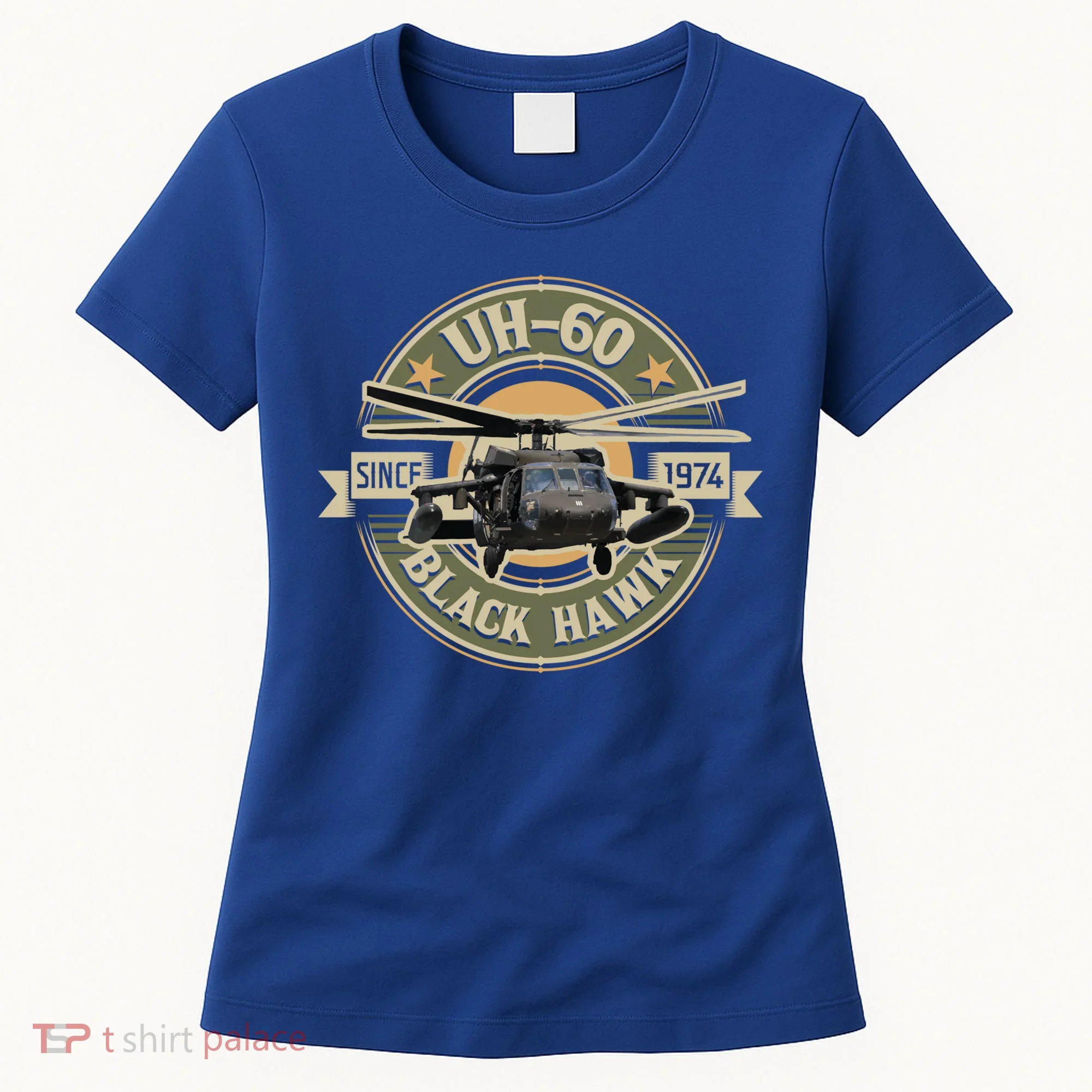 Uhgift60 Blackhawk Gift Assault Helicopter Pilot Aviation Gift Women's T-Shirt