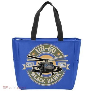 Uhgift60 Blackhawk Gift Assault Helicopter Pilot Aviation Gift Tote Bag