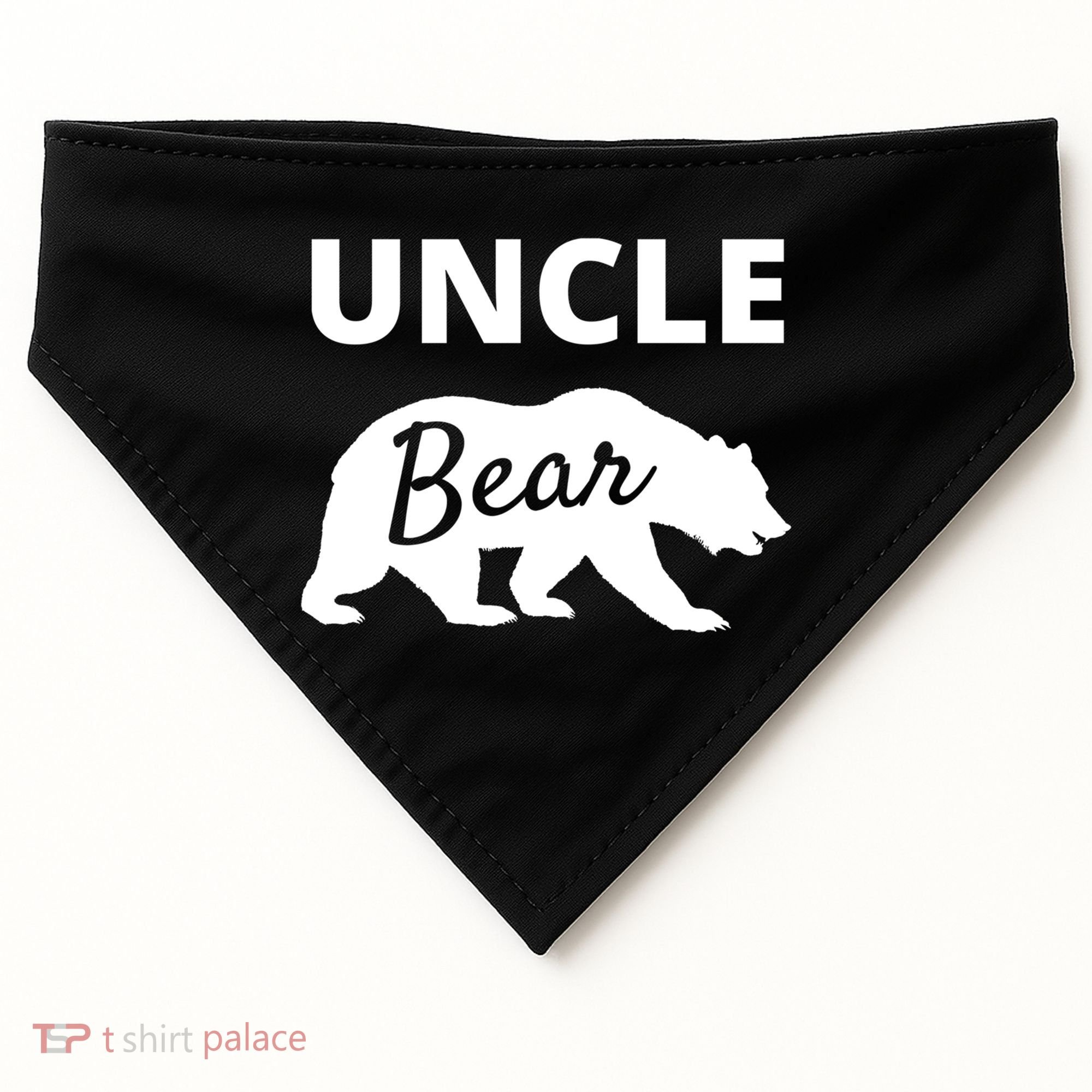 Uncle Bear Gift Mama Bear Papa Bear USA-Made Doggie Bandana