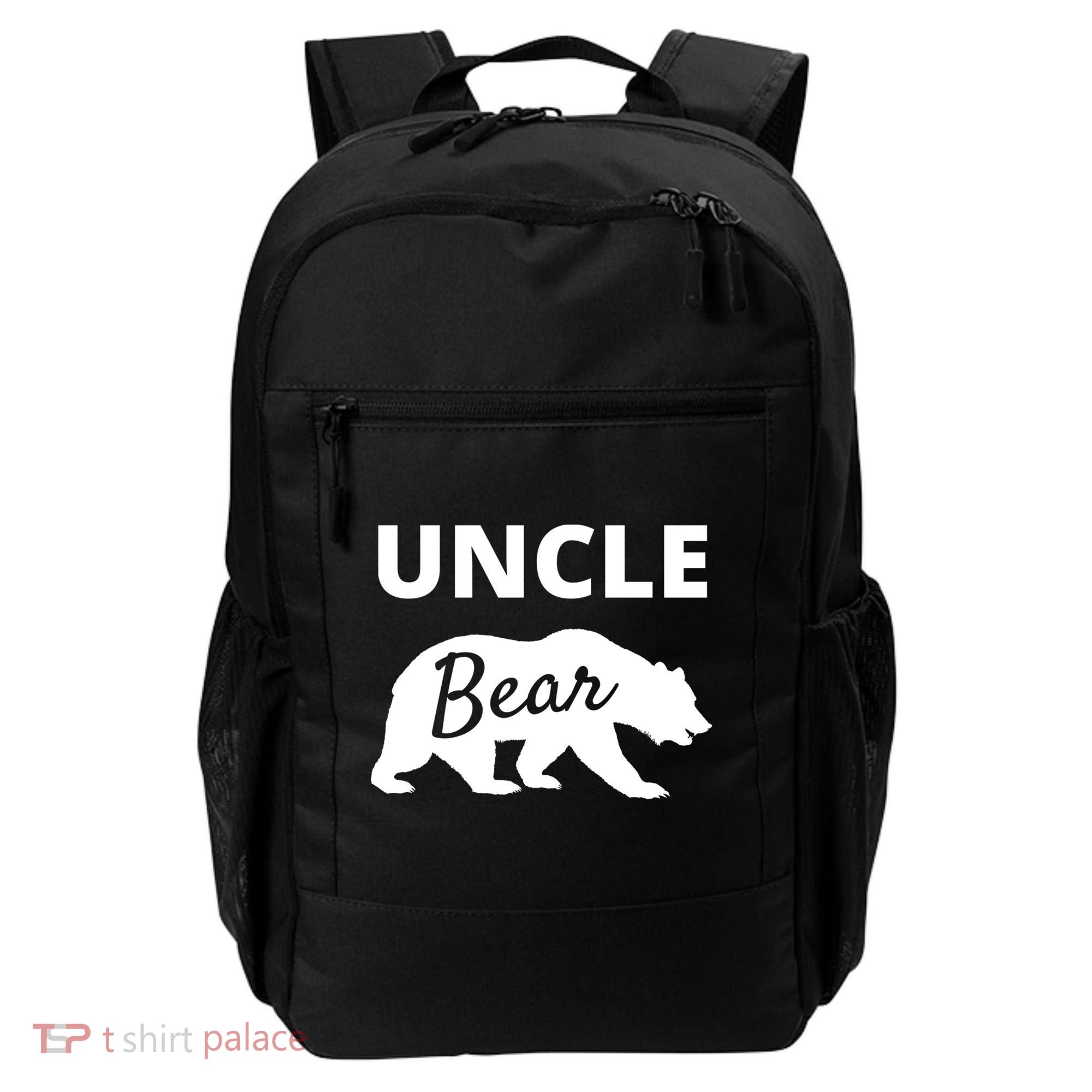 Uncle Bear Gift Mama Bear Papa Bear Backpack