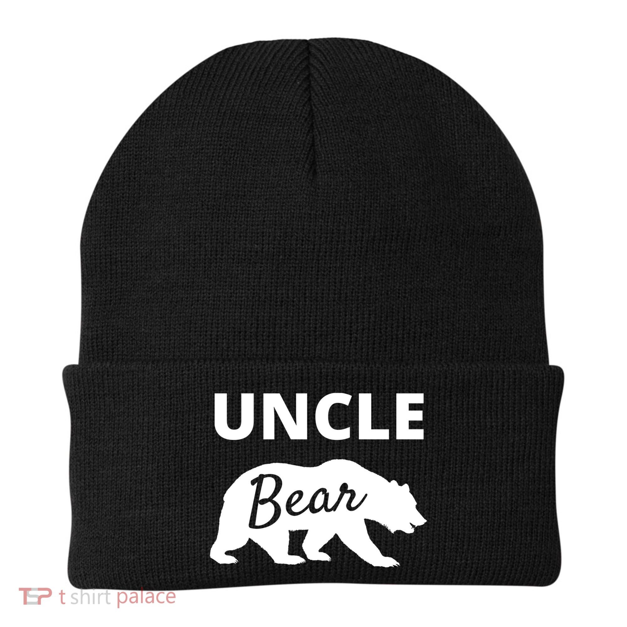 Uncle Bear Gift Mama Bear Papa Bear Beanie