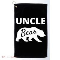 Uncle Bear Gift Mama Bear Papa Bear Golf Towel thumb 0