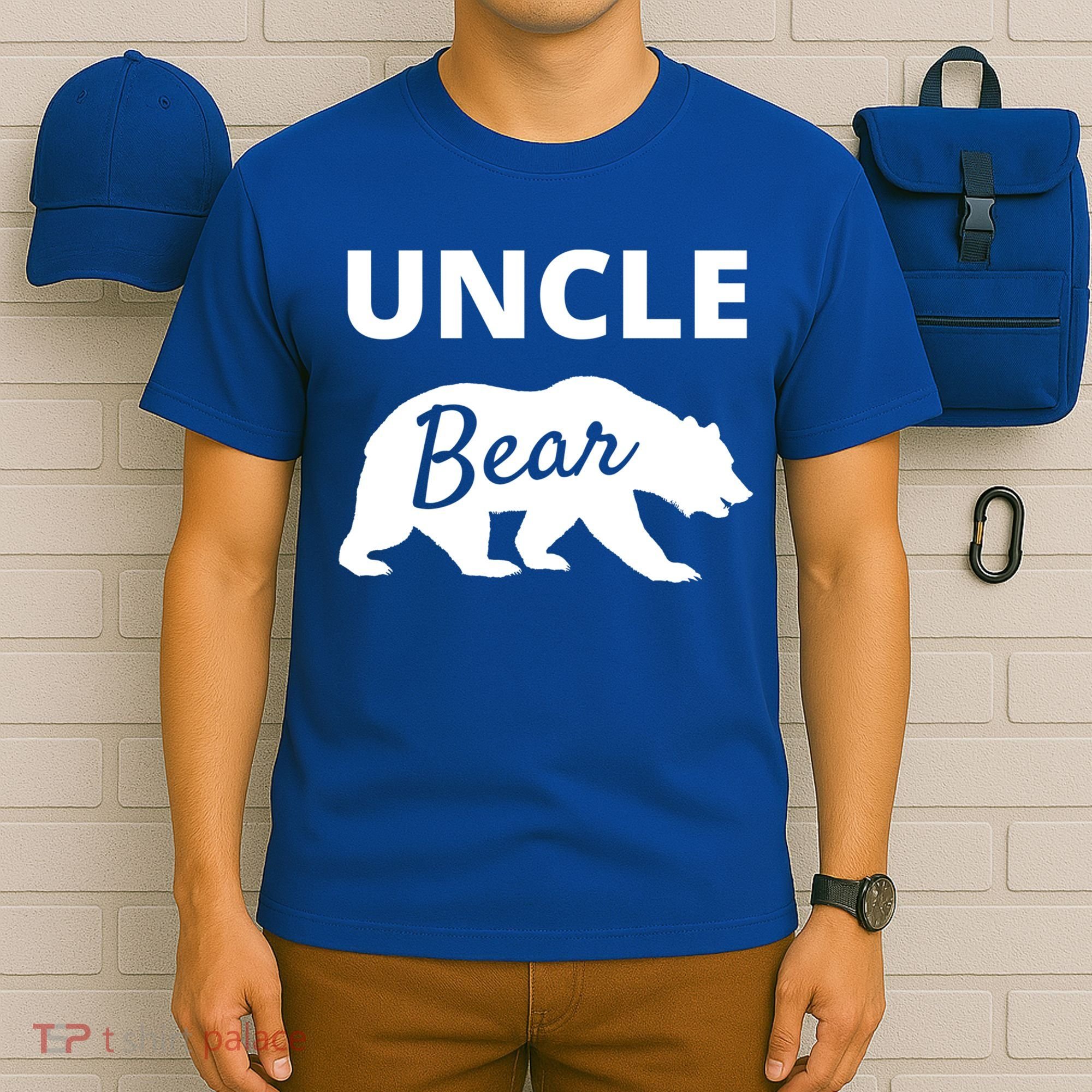 Uncle Bear Gift Mama Bear Papa Bear T-Shirt