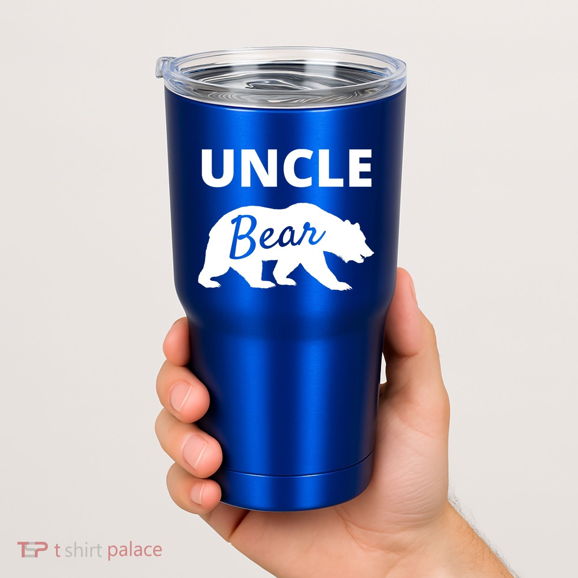 Uncle Bear Gift Mama Bear Papa Bear Tumbler