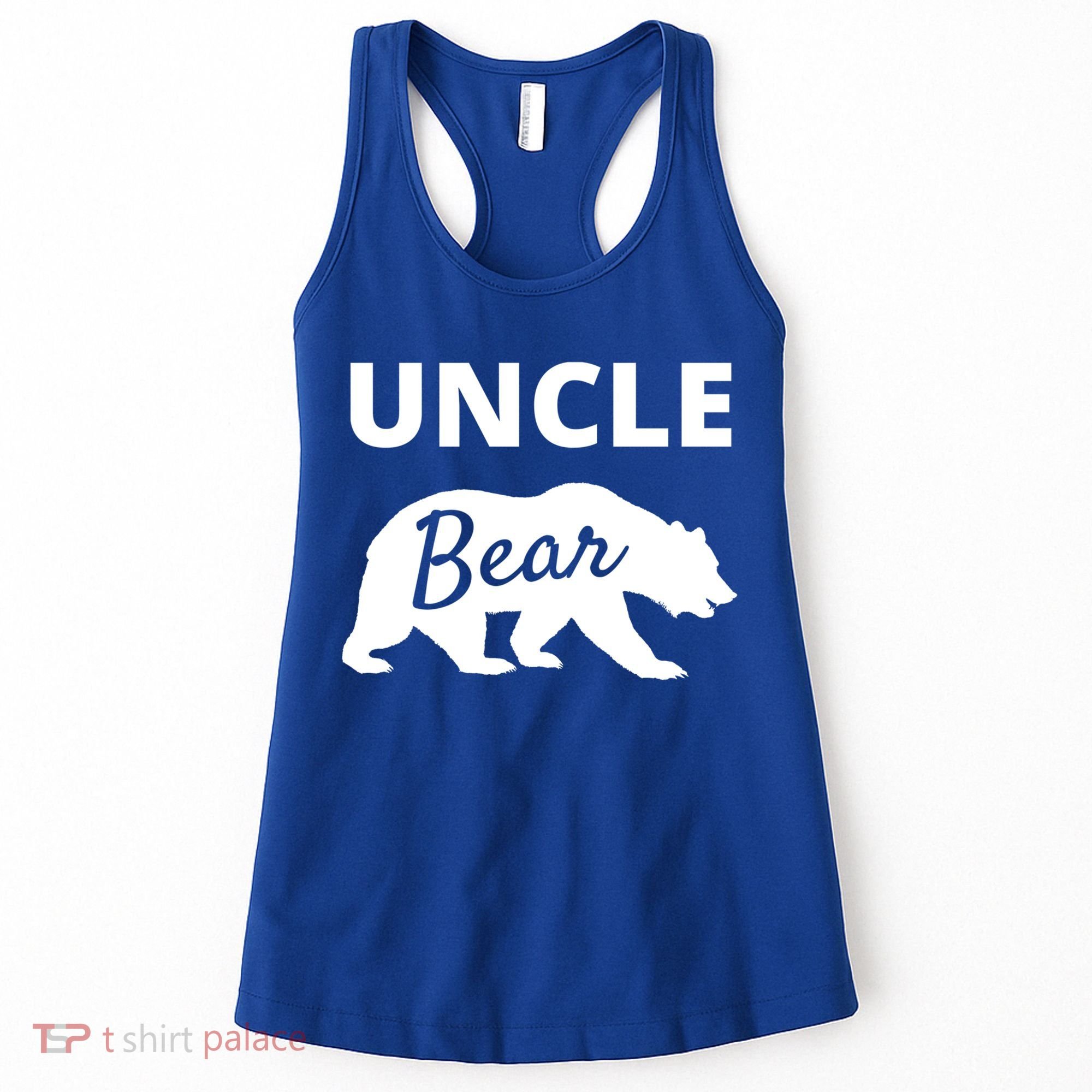 Uncle Bear Gift Mama Bear Papa Bear Women's Tank Top
