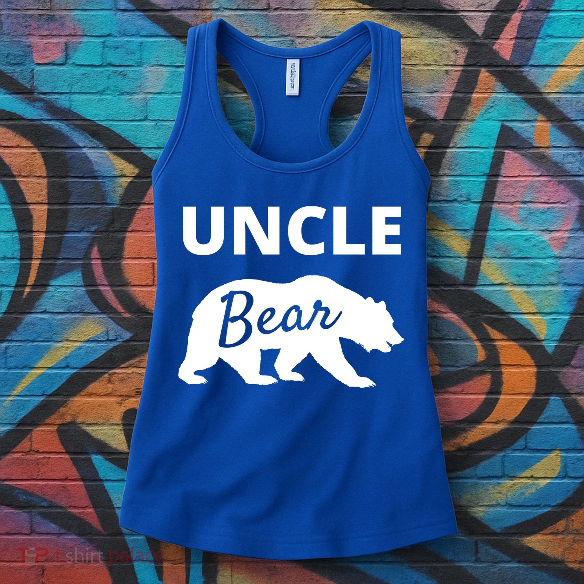 Uncle Bear Gift Mama Bear Papa Bear Women's Tank Top