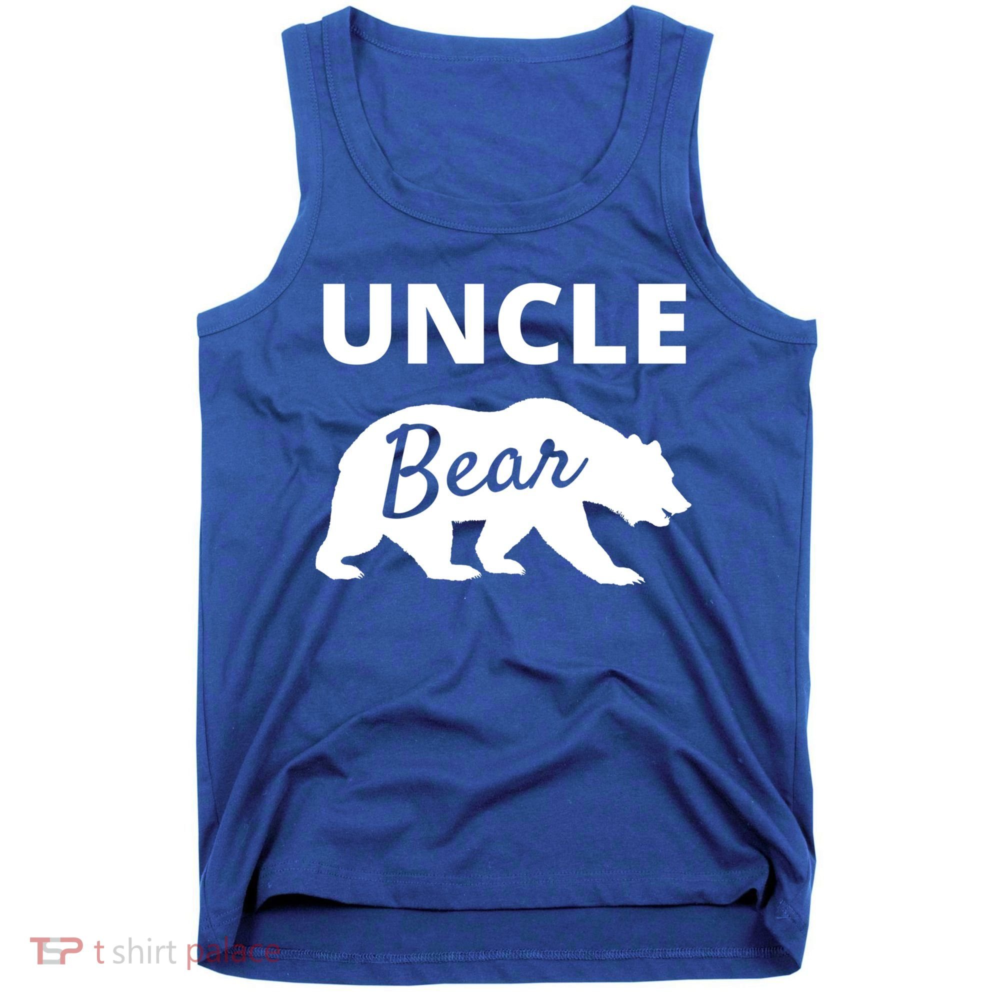 Uncle Bear Gift Mama Bear Papa Bear Tank Top
