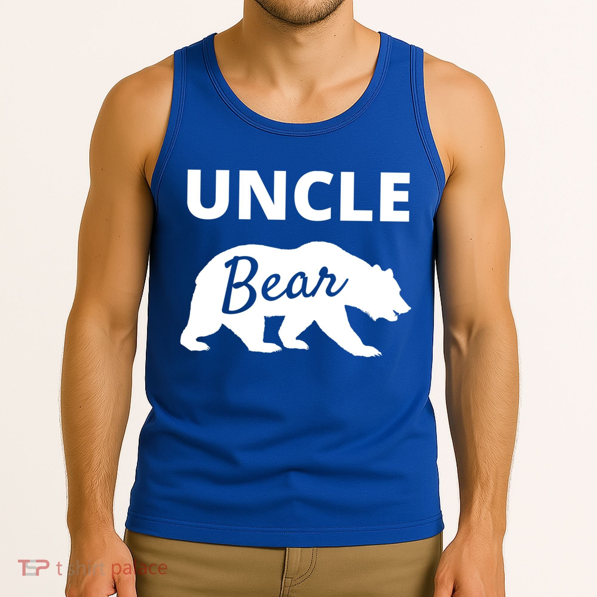 Uncle Bear Gift Mama Bear Papa Bear Tank Top