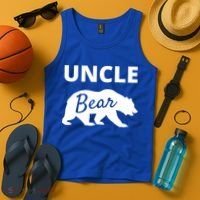Uncle Bear Gift Mama Bear Papa Bear Tank Top thumb 4