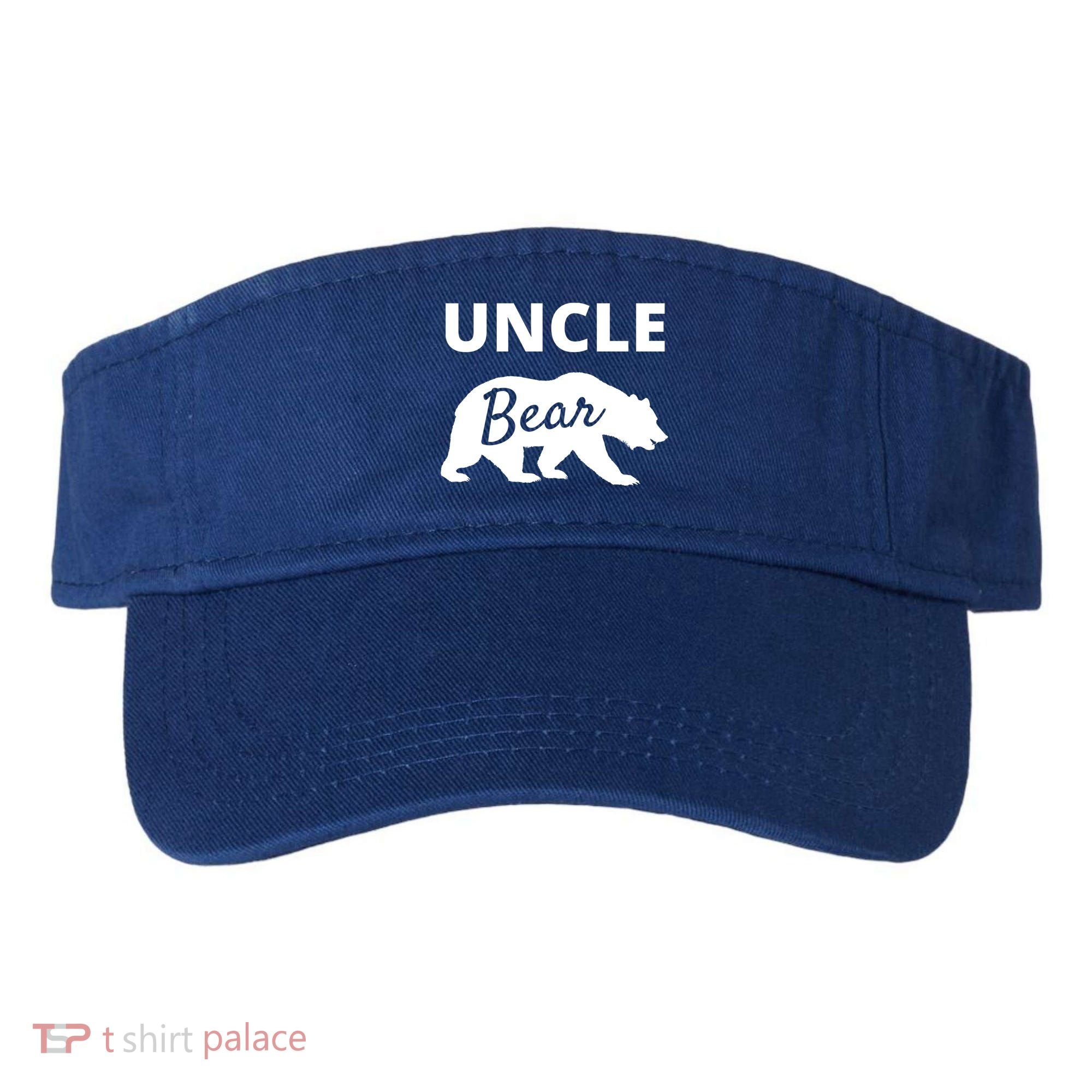 Uncle Bear Gift Mama Bear Papa Bear Visor