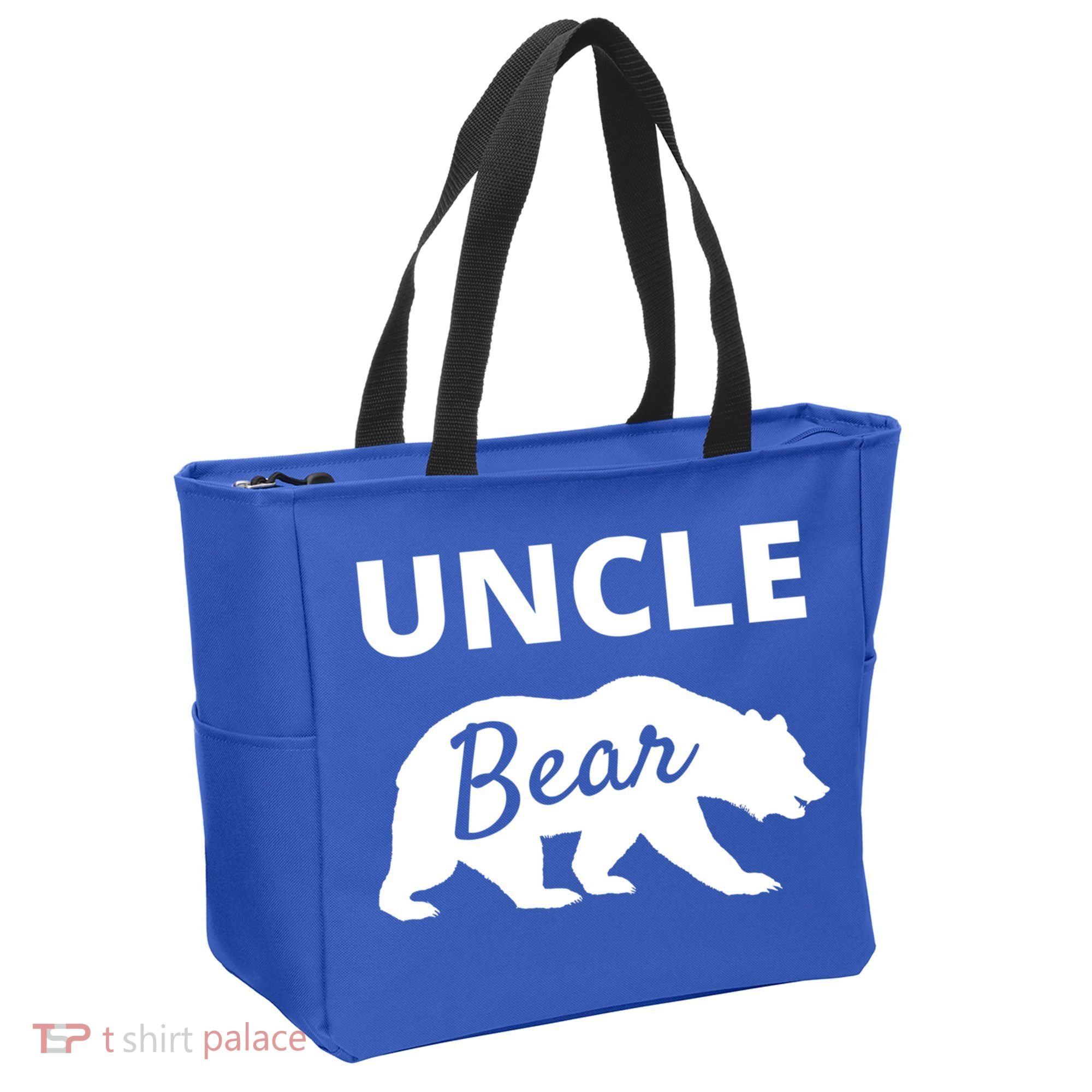 Uncle Bear Gift Mama Bear Papa Bear Tote Bag