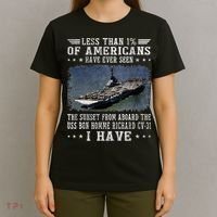 Uss Bon Homme Richard Cv31 Aircraft Carrier Sailor Veteran T-Shirt thumb 4