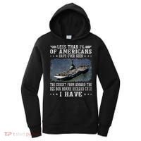 Uss Bon Homme Richard Cv31 Aircraft Carrier Sailor Veteran Women's Hoodie thumb 0