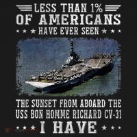 Uss Bon Homme Richard Cv31 Aircraft Carrier Sailor Veteran Women's Hoodie thumb 2