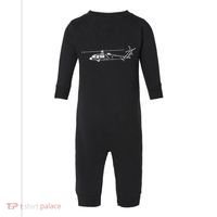 UH60 Blackhawk Helicopter Pilot Or Crew Infant Fleece One Piece thumb 0