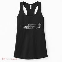 UH60 Blackhawk Helicopter Pilot Or Crew Women's Tank Top thumb 0