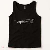 UH60 Blackhawk Helicopter Pilot Or Crew Tank Top thumb 2