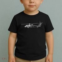 UH60 Blackhawk Helicopter Pilot Or Crew Toddler T-Shirt thumb 2