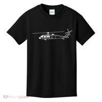 UH60 Blackhawk Helicopter Pilot Or Crew Kids T-Shirt thumb 0
