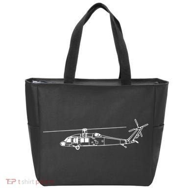 UH60 Blackhawk Helicopter Pilot Or Crew Tote Bag