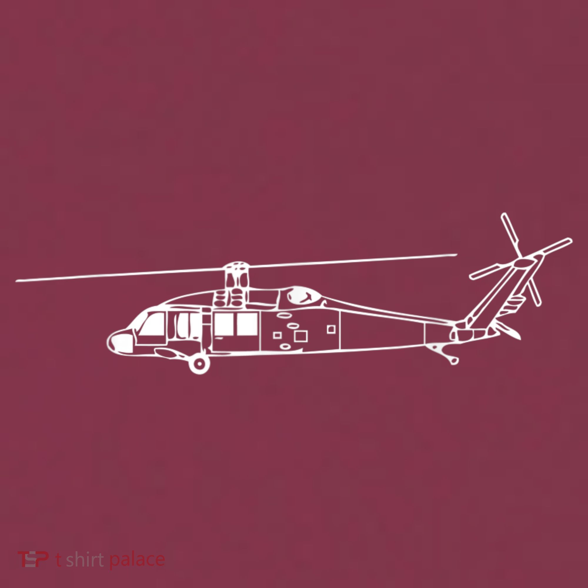 UH60 Blackhawk Helicopter Pilot Or Crew 16oz Travel Tumbler