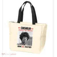 USA Black History Poster UNBOUGHT UNBOSSED Shirley Chisholm Tote Bag thumb 3