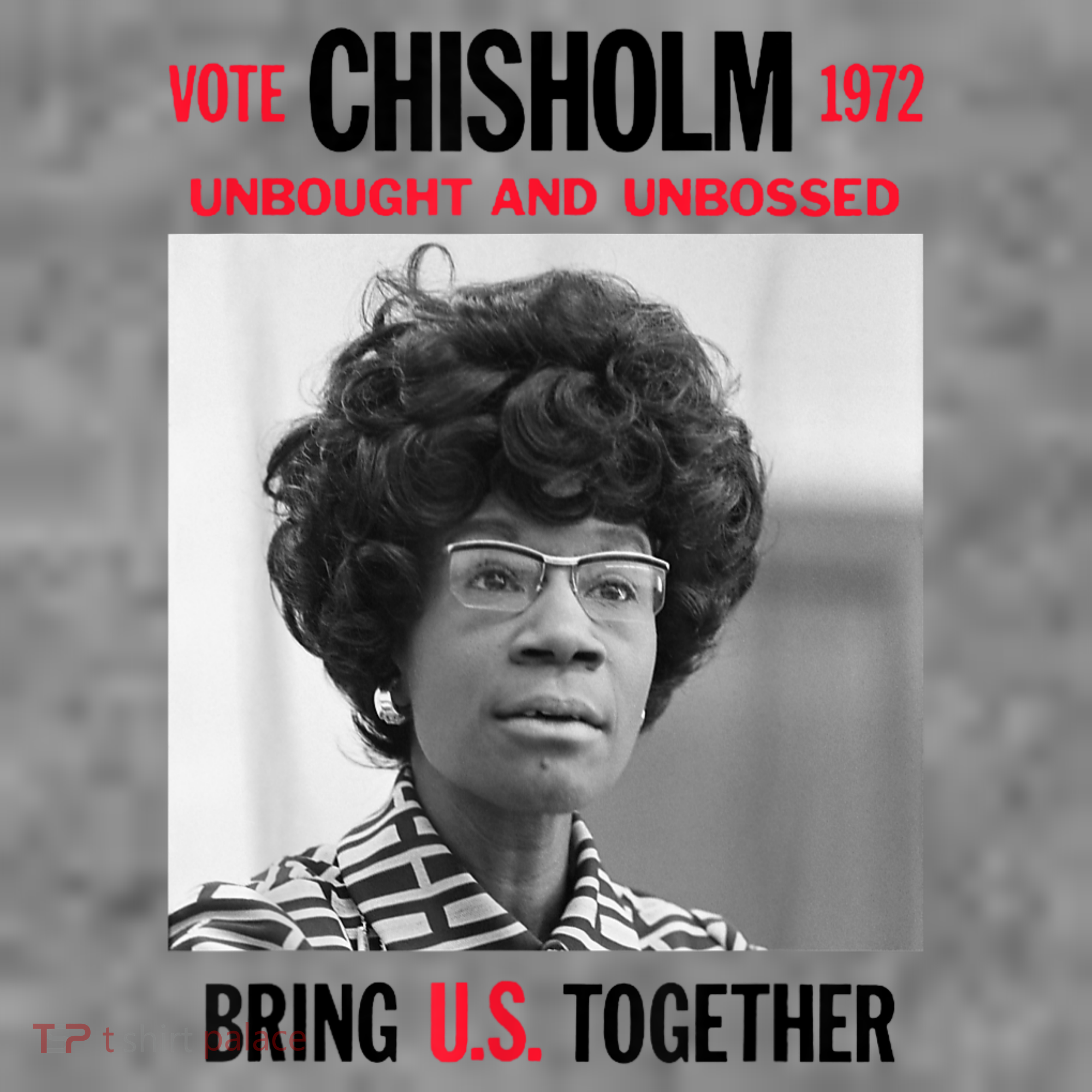 USA Black History Poster UNBOUGHT UNBOSSED Shirley Chisholm Toddler Hoodie