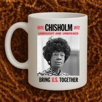 USA Black History Poster UNBOUGHT UNBOSSED Shirley Chisholm Coffee Mug thumb 2