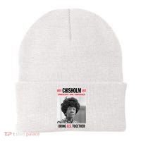 USA Black History Poster UNBOUGHT UNBOSSED Shirley Chisholm Beanie thumb 0