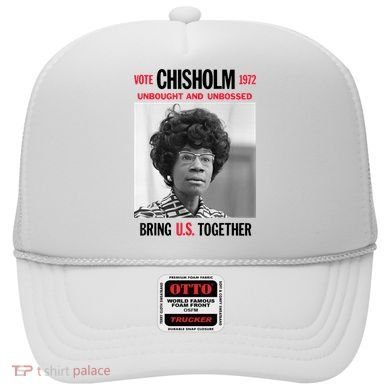 USA Black History Poster UNBOUGHT UNBOSSED Shirley Chisholm Hat