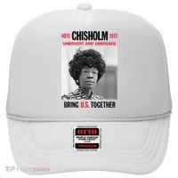 USA Black History Poster UNBOUGHT UNBOSSED Shirley Chisholm Hat thumb 0