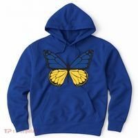 Ukraine Butterfly Illustration Hoodie thumb 0