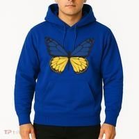 Ukraine Butterfly Illustration Hoodie thumb 2