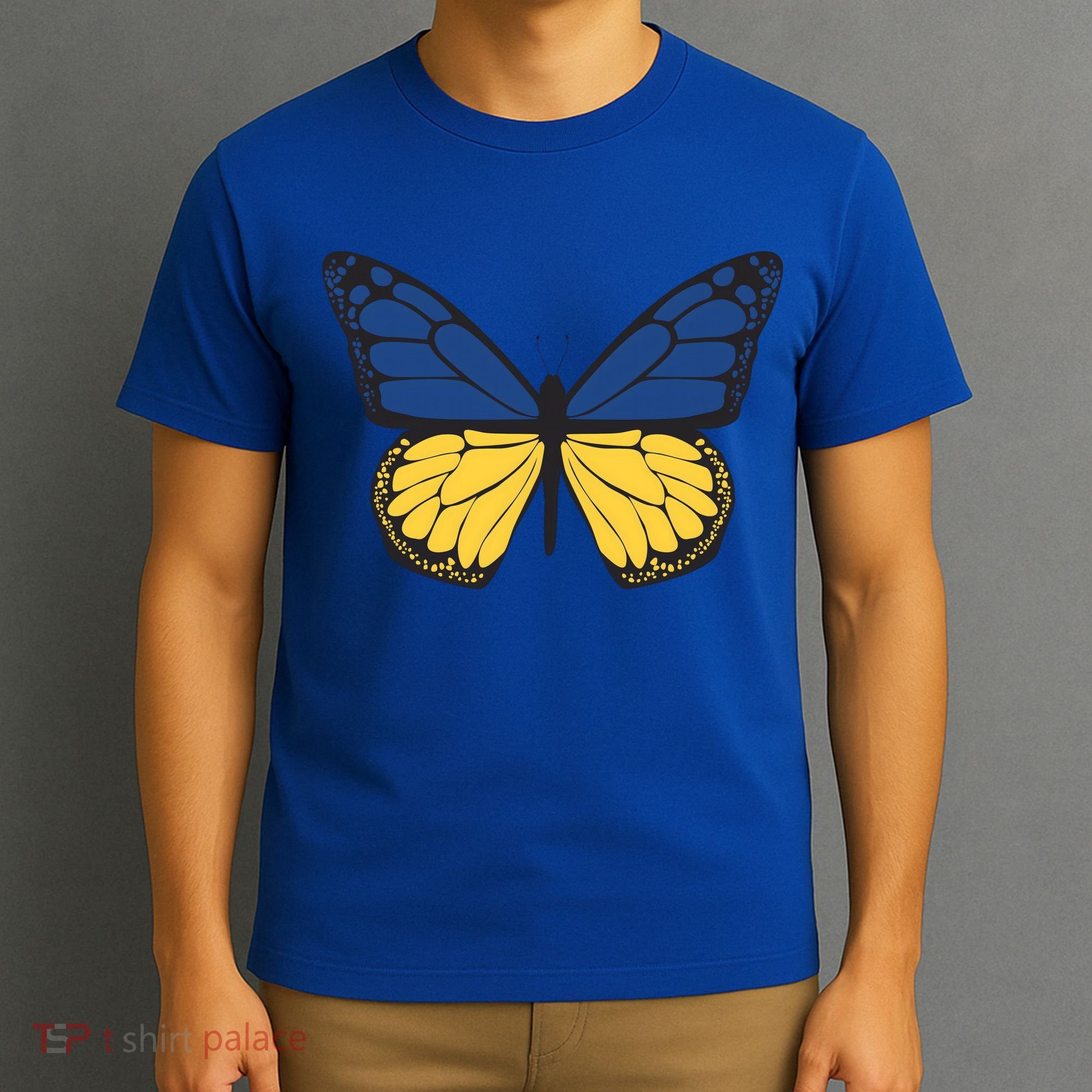 Ukraine Butterfly Illustration T-Shirt