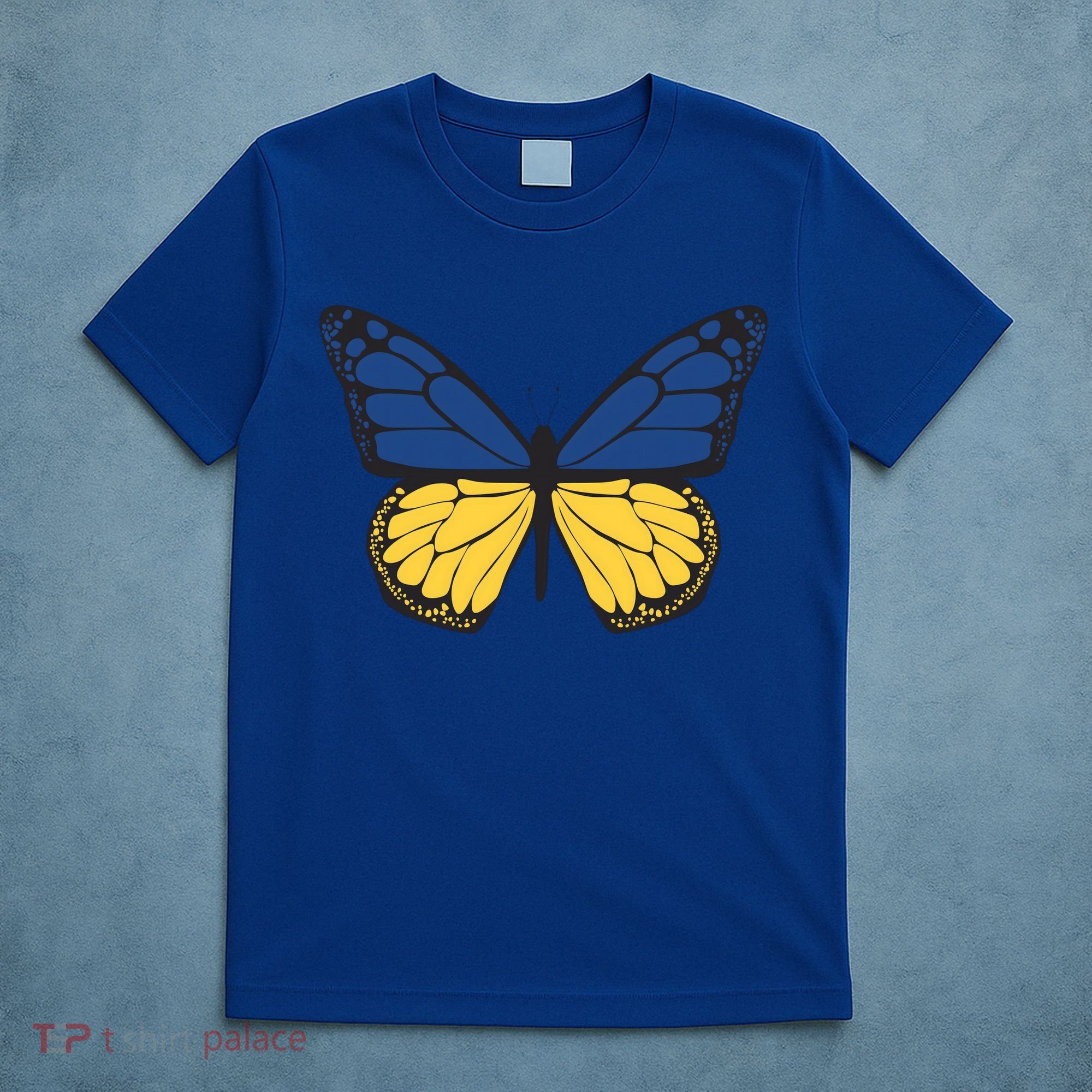 Ukraine Butterfly Illustration T-Shirt
