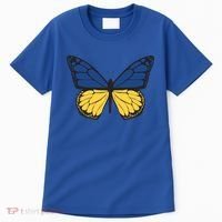 Ukraine Butterfly Illustration Tall T-Shirt thumb 0
