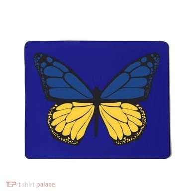 Ukraine Butterfly Illustration Mousepad