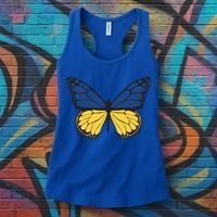Ukraine Butterfly Illustration Women's Tank Top thumb 3
