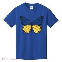 Ukraine Butterfly Illustration Kids T-Shirt thumb 0