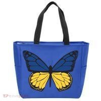 Ukraine Butterfly Illustration Tote Bag thumb 0